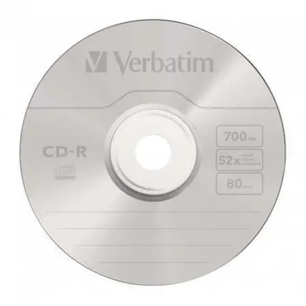Verbatim CD-R AZO 700 MB 1 ks / CD-R médium / 52x / Jewel case (43326)