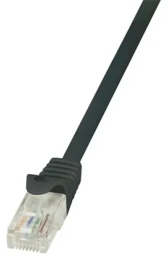 LogiLink UTP Cat.5e černý / Patch kabel / 10 m / RJ45 - RJ45 (CP1093U)