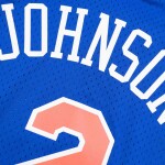 Mitchell & Ness Pánský dres New York Knicks NBA Larry Johnson #2 1998-99 Swingman - Modrá Velikost: S