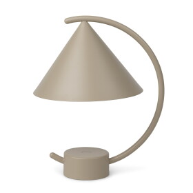 Ferm Living Designová stmívatelná lampa Meridian Cashmere, béžová barva, kov