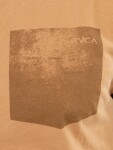 RVCA REVERSE POCKET GAZELLE pánské tričko s krátkým rukávem - S