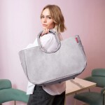 Nákupní taška Reisenthel Loopshopper L Cord grey