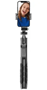 Proove MegaStick černá / Selfie tyč a stativ / Bluetooth spoušť / 360° otočení / Skládací 336 mm (MPMS00010001)