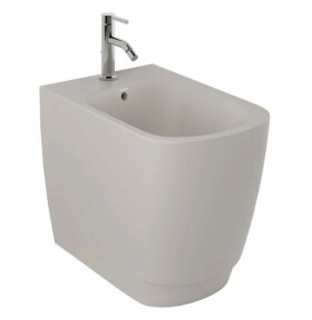 KLUDI - Resa S Stojící bidet, otvor pro baterii, matná písečně šedá 27BIB01O2