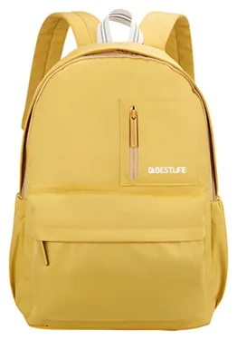 Bestlife COL-Rainbow žlutá / Batoh na notebook / do 15,6" / polyester (BB-3591Y)