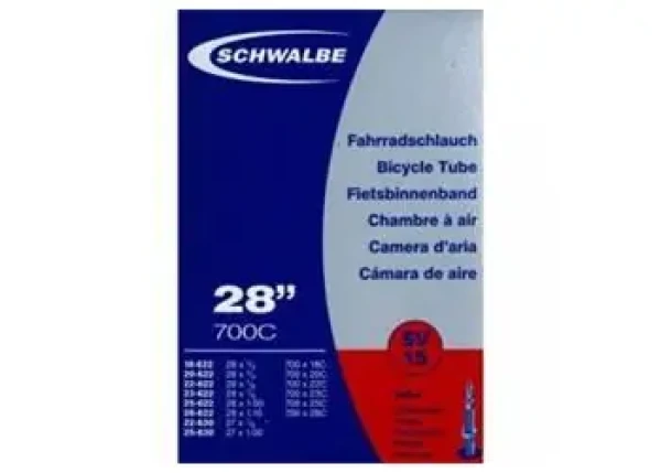Schwalbe duše na kolo 28" 700x18-28 / Prestaventilek SV15