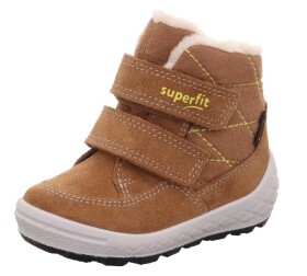 Dětské zimní boty GROOVY 2.0 Brown/Yellow Gore-TEX, Superfit,1-106314-3000 - 28