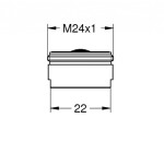 GROHE - Náhradní díly Perlátor M24x1, zlatá 13952G00
