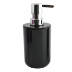 MSV INAGUA dávkovač mýdla černý / plast / 240 ml (3700703992387)