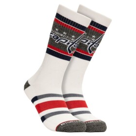 Mitchell Ness Pánské ponožky Washington Capitals Nhl Cross Bar Crew Socks Velikost: