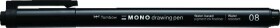 Tombow Fineliner MONO drawing pen - hrot 08 černá
