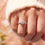 Stříbrný prsten Rinela MOISSANITE + CERTIFIKÁT, 57 Stříbrná