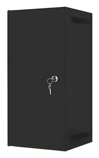 Lanberg WF10-2312-00B černá / Nástěnný rack / 10" / 12U / 280×310 mm / nosnost 20 kg (WF10-2312-00B)