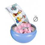Tlapková patrola Plechová baňka s bonbonky 10g a samolepkou (Paw Patrol Balls Tin)
