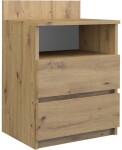 FRONTI Noční stolek MALWA M1 Dub artisan