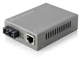 LevelOne WebSmart mediakonvertor RJ45-SC / Mediakonvertor / RJ45 - SC (SM) / 20 km / 1310 nm (FVS-3120)