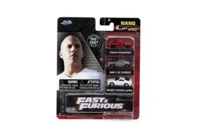 Jada Rychle a zběsile set 3 aut Nano Cars 1,65"