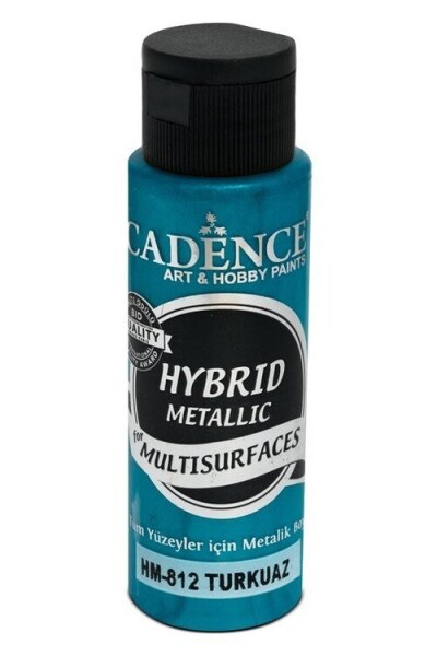 Metalická barva Cadence Hybrid Metalic, 70 ml - turquoise, tyrkysová