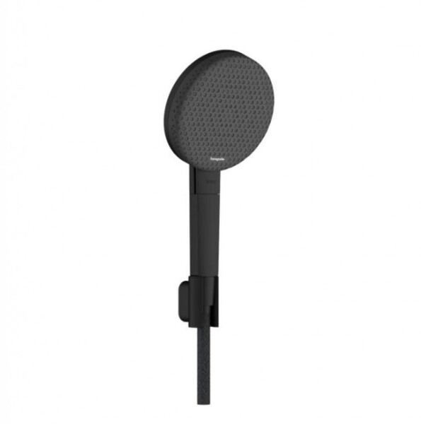 HANSGROHE - Raindance Alive Select S Set sprchové hlavice, držáku a hadice, 3 proudy, EcoSmart, matná černá 24611670