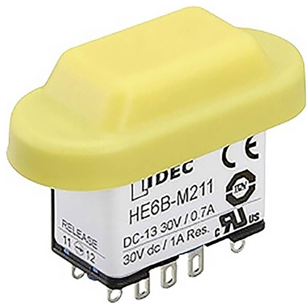 Idec HE6B Series, HE6B-M200Y Potvrzovací tlačítko, 1 ks