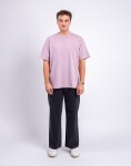 Tričko Carhartt WIP S/S Helix Redux T-Shirt Pink Fog garment dyed