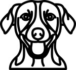 Psí dekorace na zeď Plemeno: Maltézský psík
