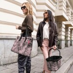 Nákupní košík Reisenthel Carrybag Jacquard rose