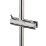 Sprchový systém SAT Aurum s termostatickou baterií broušený gun metal SATSSTKAURBGM SATSSTKAURBGM