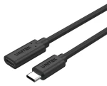 Unitek C14086BK černá / Prodlužovací kabel USB-C / USB 3.2 Gen 2 / 10 Gbit/s / 0,5 m / 100 W (C14086BK)
