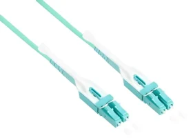Good Connections LWL Duplex LC/LC 2m tyrkysová / Optický patch kabel / OM3 / 50/125 µm / Multi-mode / LSZH (LW-U802LC3)