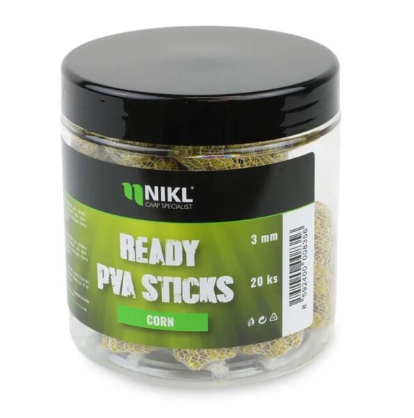 Nikl Ready PVA Stick Corn 20ks,Nikl Ready PVA Stick Corn 20ks