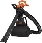 BlackDecker BEBLV290 / Dmychadlo|Ofukovač 3v1 / 2900W / Rychlost foukání 390 km-h / Objem nádrže 55 L (BEBLV290)