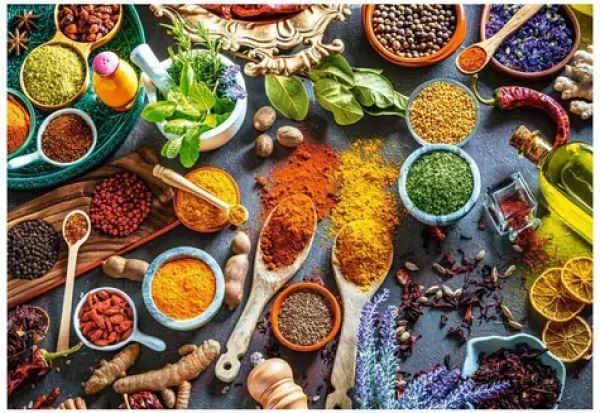 Castorland 105328-2 Puzzle Barvy koření