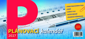 Kalendář 2027 stolní: PLÁNOVACÍ