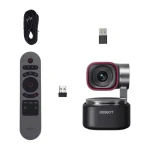 OBSBOT Tiny 3 Lite 4K Remote Combo / webkamera / gimbal / 4K@30fps / FullHD@120fps / USB-C / Mikrofon (OWB-2410-CE (R))