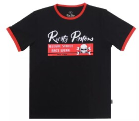 Rusty Pistons Rptsm68 Duluth black triko černá