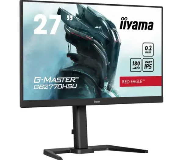 27" IIYAMA G-Master GB2770HSU-B6 černá / IPS / 1920 x 1080 / 16:9 / 0.2ms / 1000:1 / 300cd / repro / HDMI / DP (GB2770HSU-B6)