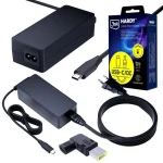 3mk Hardy napájecí adaptér pro Lenovo / Napájecí adaptér / 20V / USB-C / DC 11x4.5mm slim (5903108753791)
