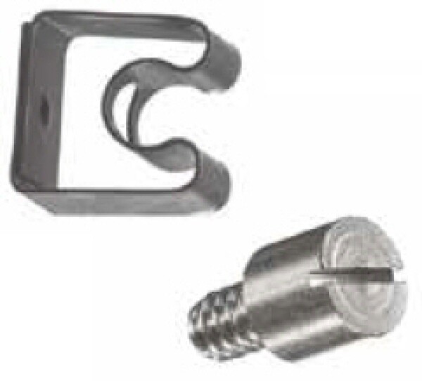 Italiana Ferramenta příchyt soklu pro šatní skříně :: příchyt