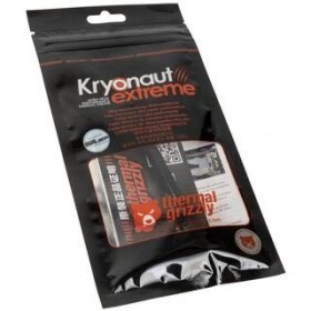 Thermal Grizzly Kryonaut Extreme 2g / hustota 3.76g na cm3 / termální vodivost 14.2W-mK (TG-KE-002-R)