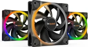 Be quiet! Light Wings 120 Triple pack černá / 120mm / ARGB / Rifle Bearing / 20.6dB @ 1700RPM / 41.51CFM / 4-pin (BL076)