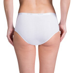 Dámské bavlněné kalhotky LADIES COTTON BOXER - BELLINDA - bílá M
