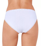Dámské kalhotky 3 pack Cotton Lace Thai white - Sloggi bílá XL