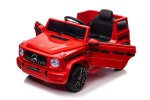 Mamido Dětské elektrické autíčko Mercedes Benz G63 cabrio červené