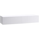 CERANO - Koupelnová skříňka pod nástěnné umyvadlo/doplňková Noira - bílá matná - 120x28x43 CER-8050BD7606