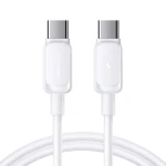 Joyroom S-A14 Nabíjecí kabel USB-C (M) - USB-C (M) 60W 1.2m bílá (6956116702663)