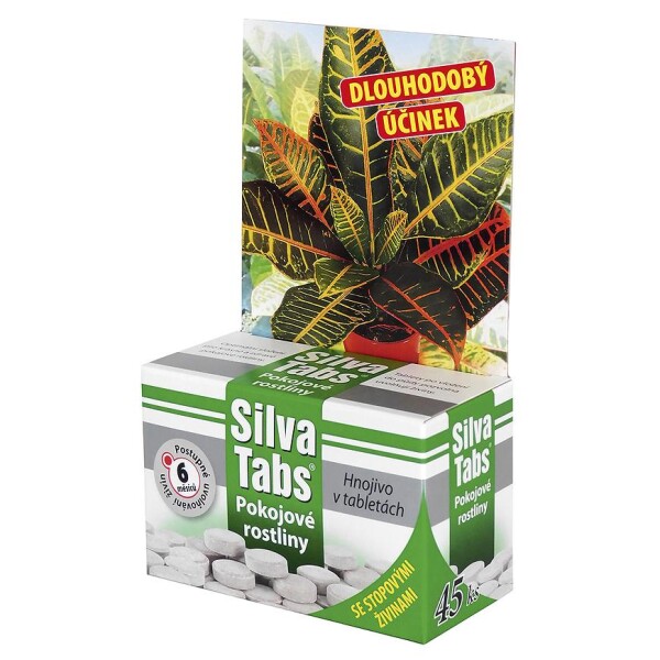Silva Tabs - hnojivo v tabletách - pokojové rostliny 250 g