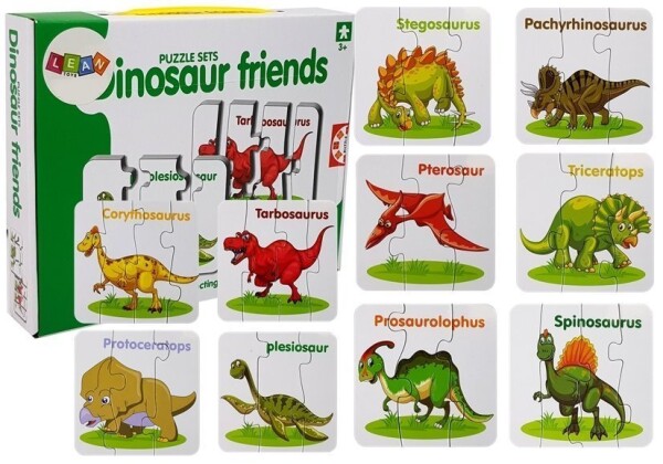 Mamido Vzdělávací puzzle dinosauři