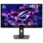 26,5" ASUS ROG Strix OLED XG27UCDMG černá / Monitor / QD-OLED / 4K UHD 3840x2160 / 240Hz / 0,03ms (90LM0B20-B01971)
