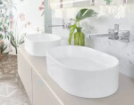 VILLEROY & BOCH - Collaro Umyvadlo na desku, 560x360 mm, CeramicPlus, Stone White 4A1956RW